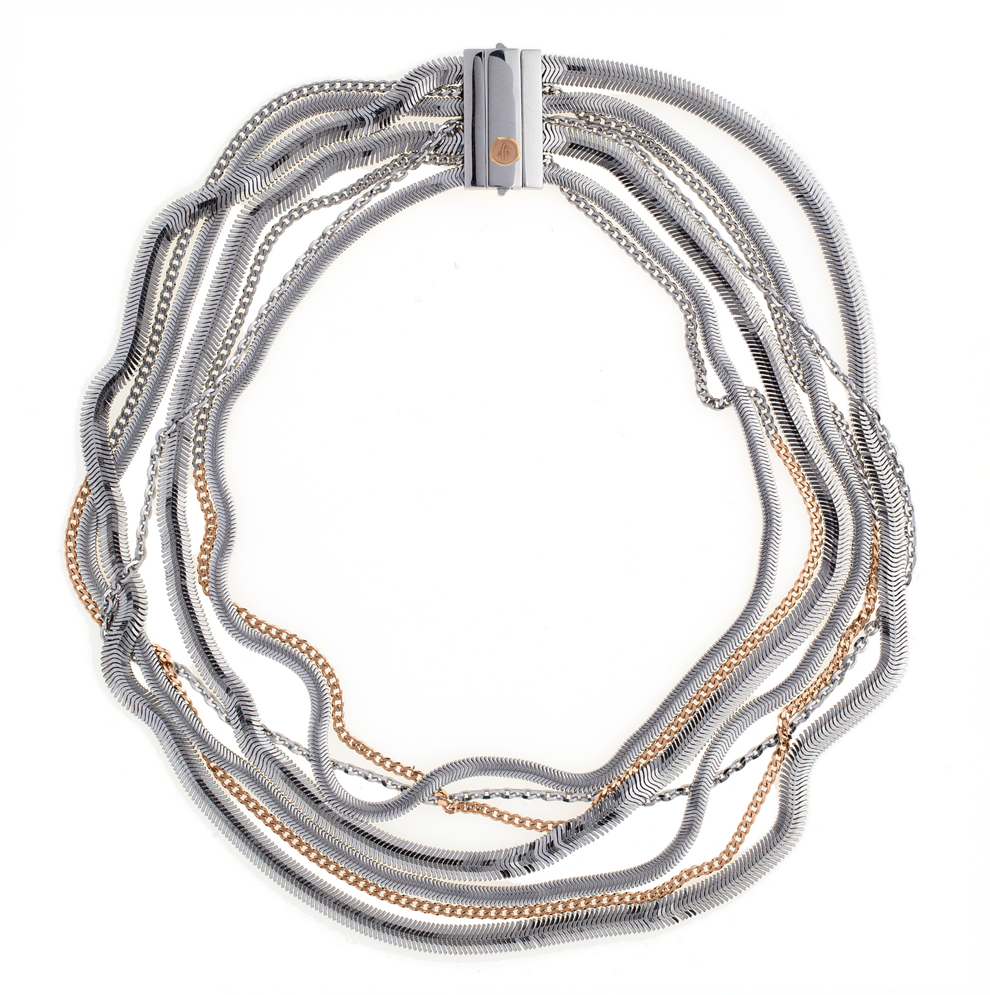 Girocollo Loving Strings in Argento