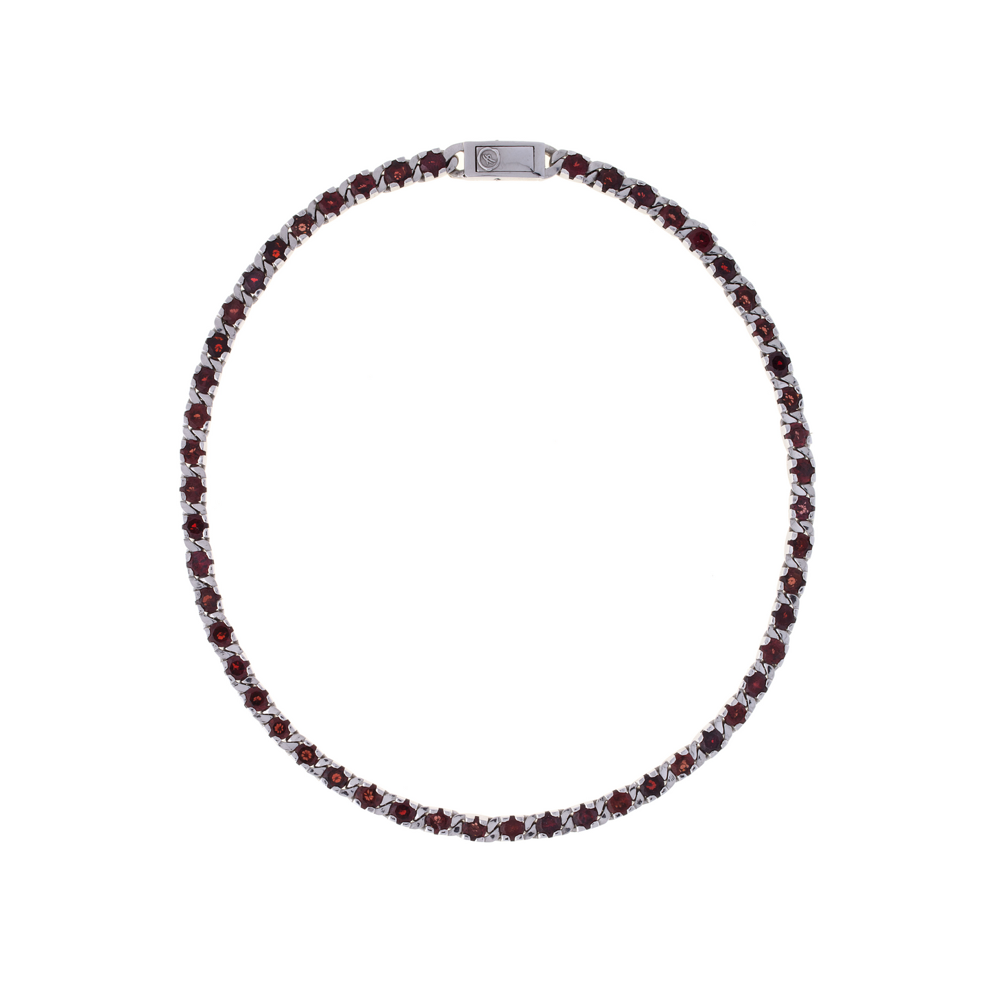 Collana Perpetual Love Tennis in Argento e Pietra NaturaleCitrino Madeira