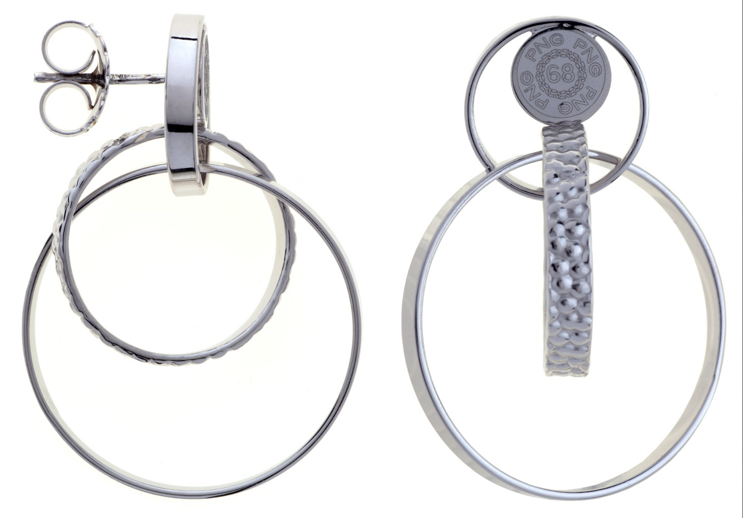 Orecchini Deep Friendship in Argento