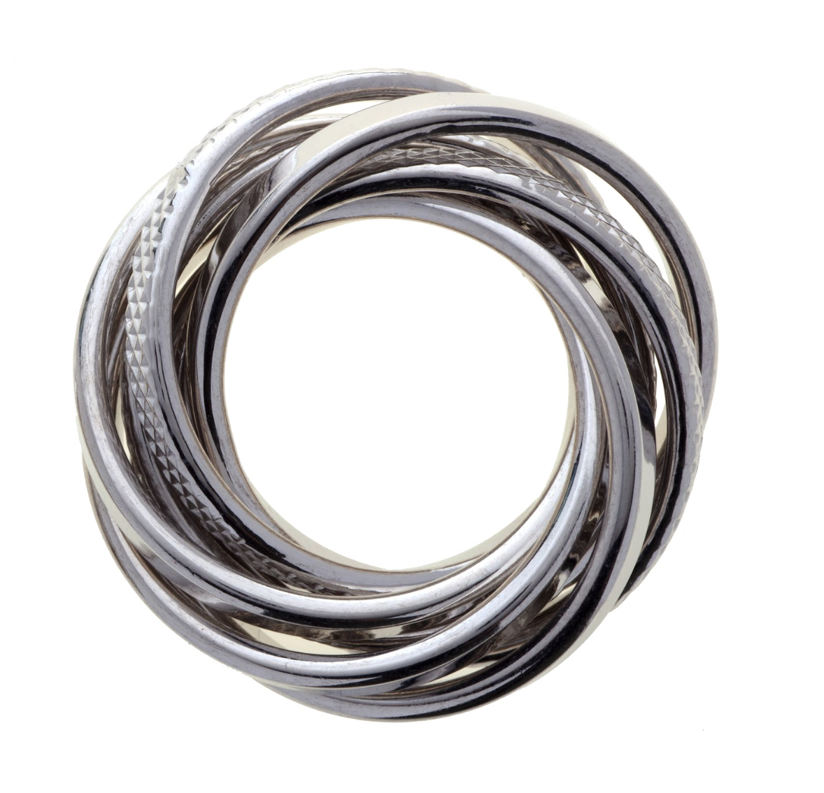 Anello Deep Friendship in Argento