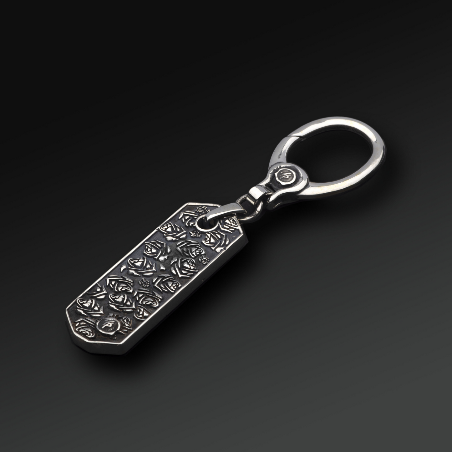 Portachiavi Resilience in Argento