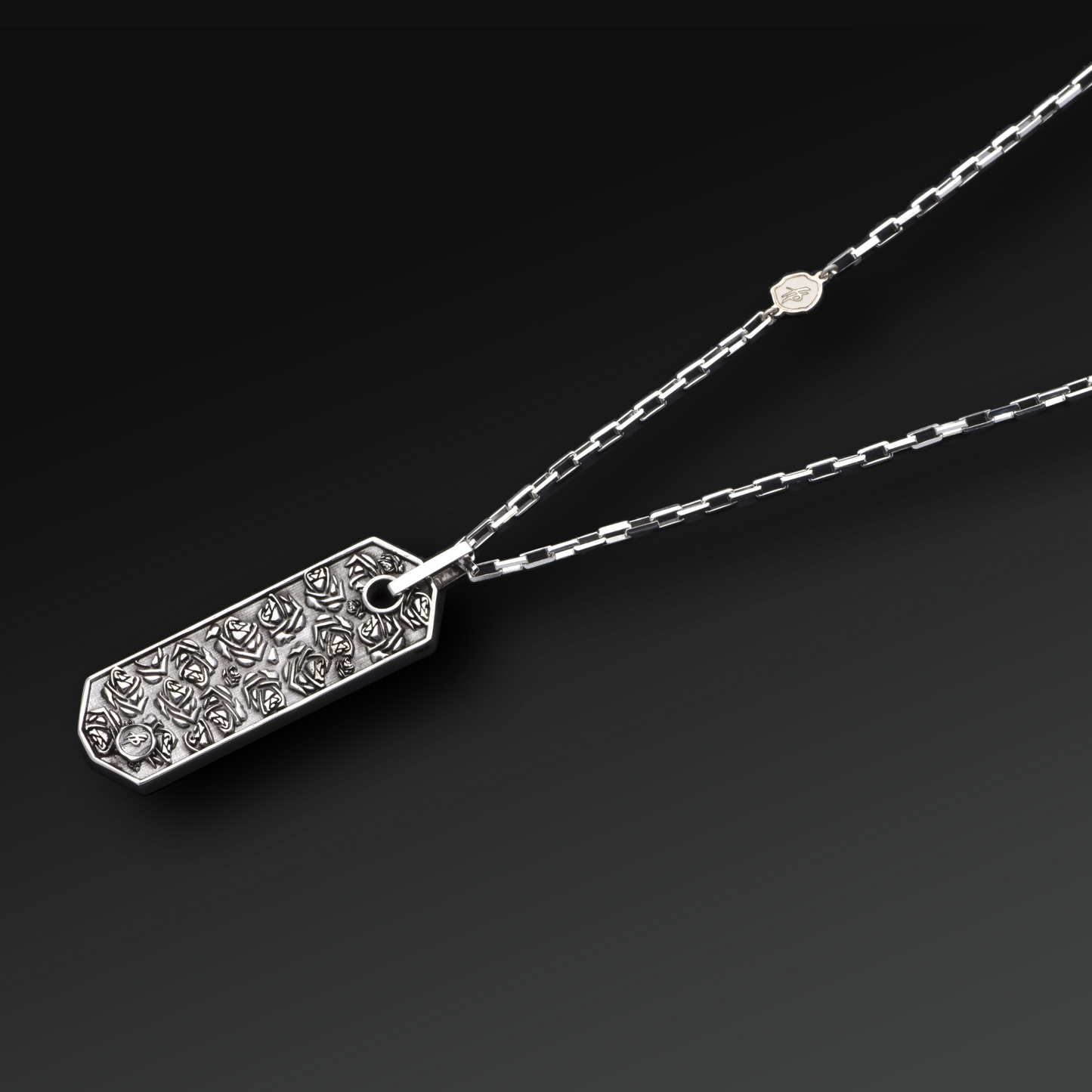 Collana Resilience Piastrina in Argento