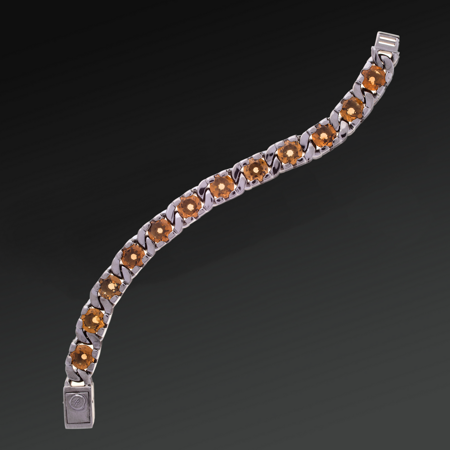 Bracciale Sincerity Tennis Grande in Argento e Pietra Naturale