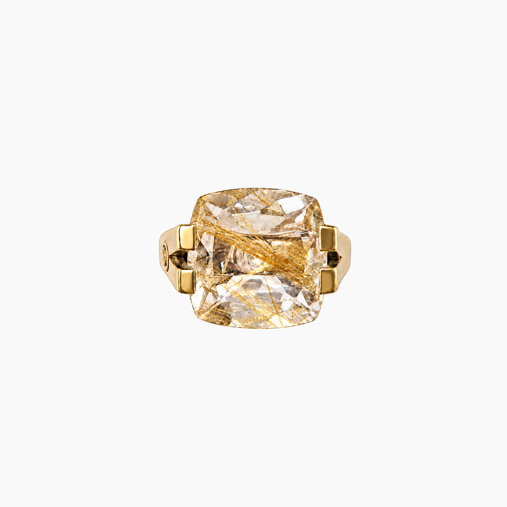 Anello Luminosity in Oro, Argento e Pietra Naturale 17