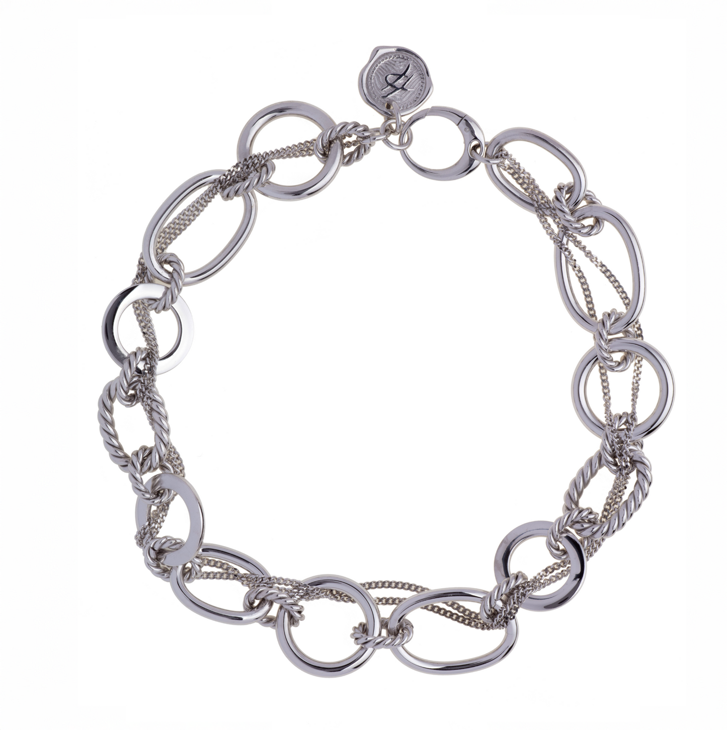 Loving Strings Ring in Silver and Gold