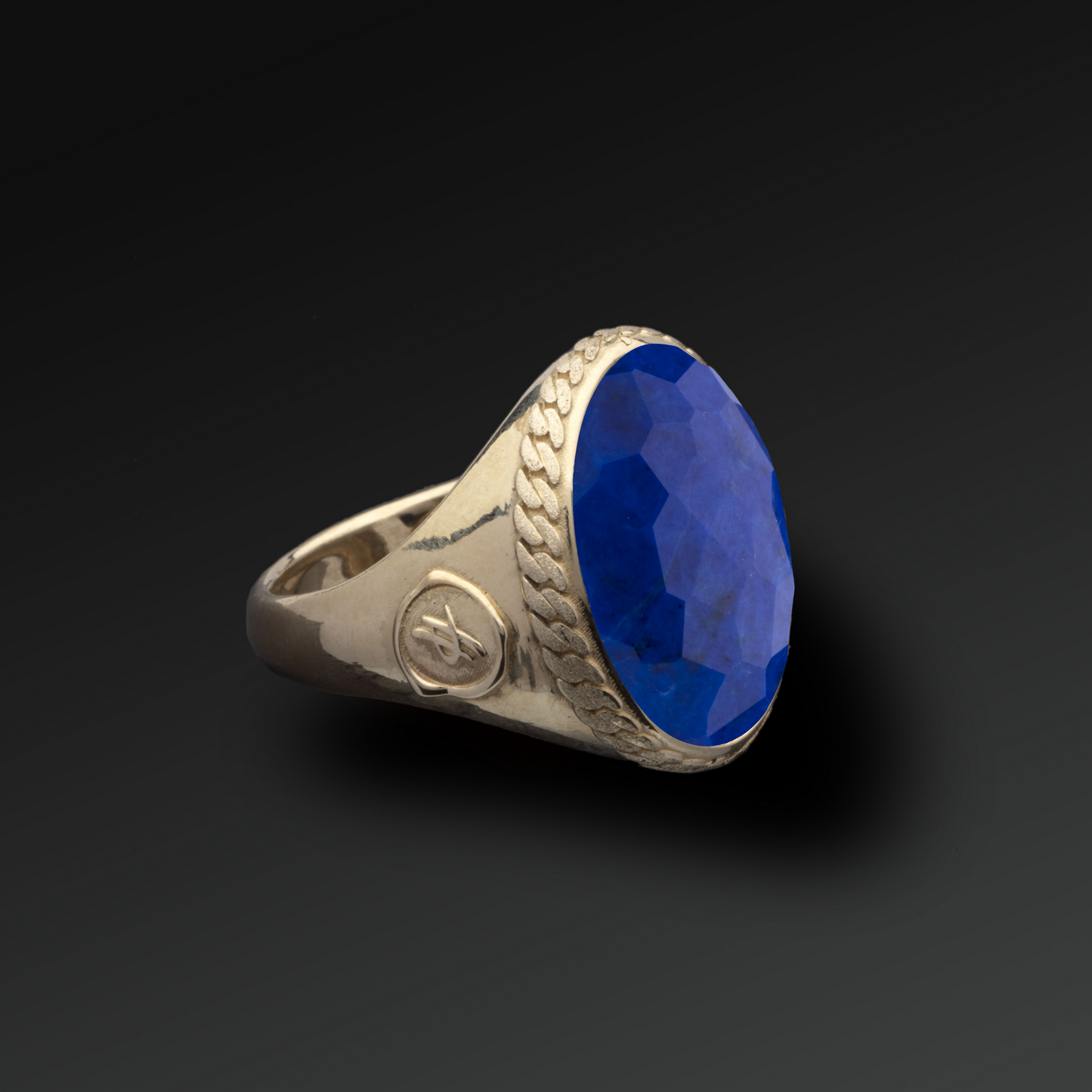 Sincerity Ring in Gold and Natural Stone