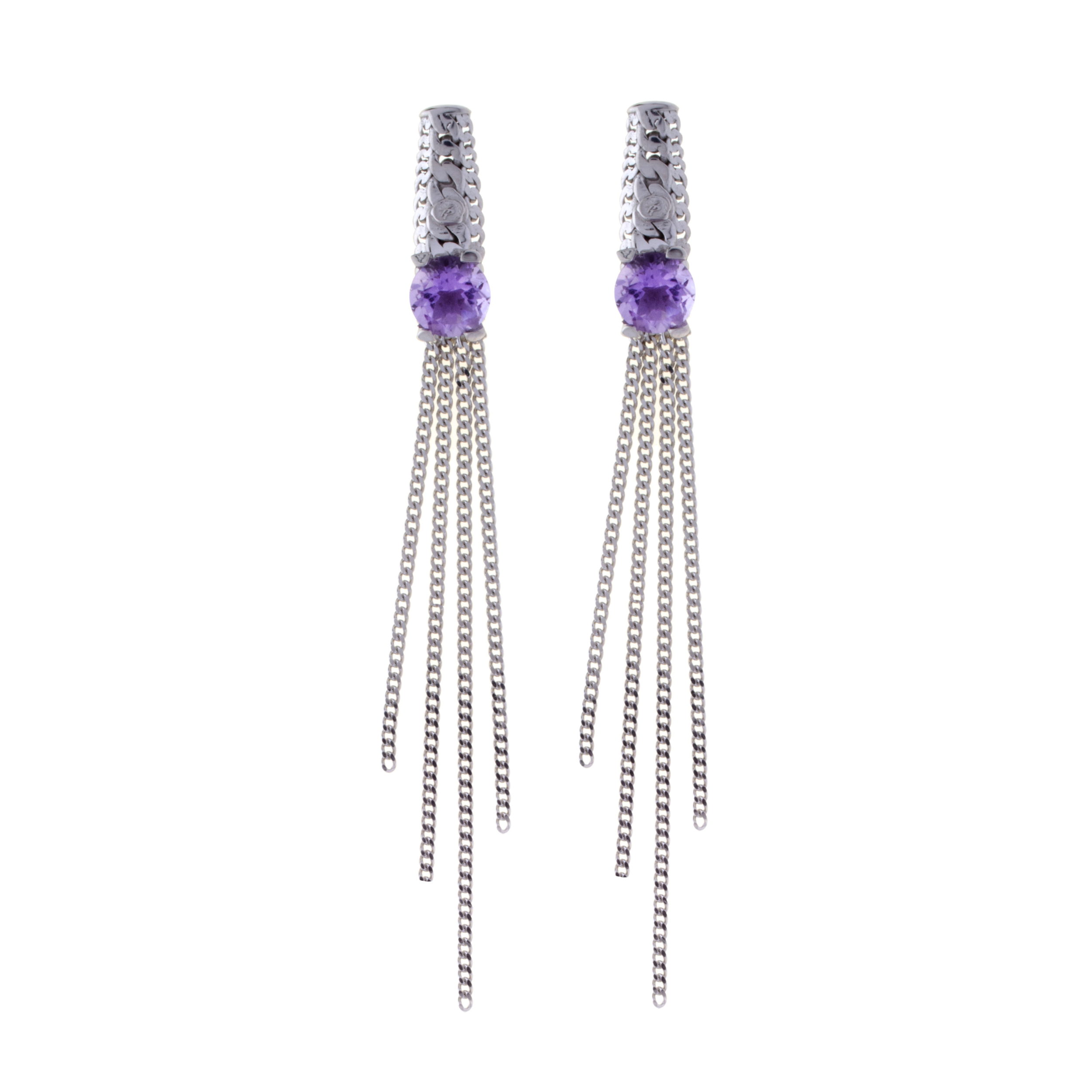 Orecchini Her Power Groumette in Argento e Pietre Naturali