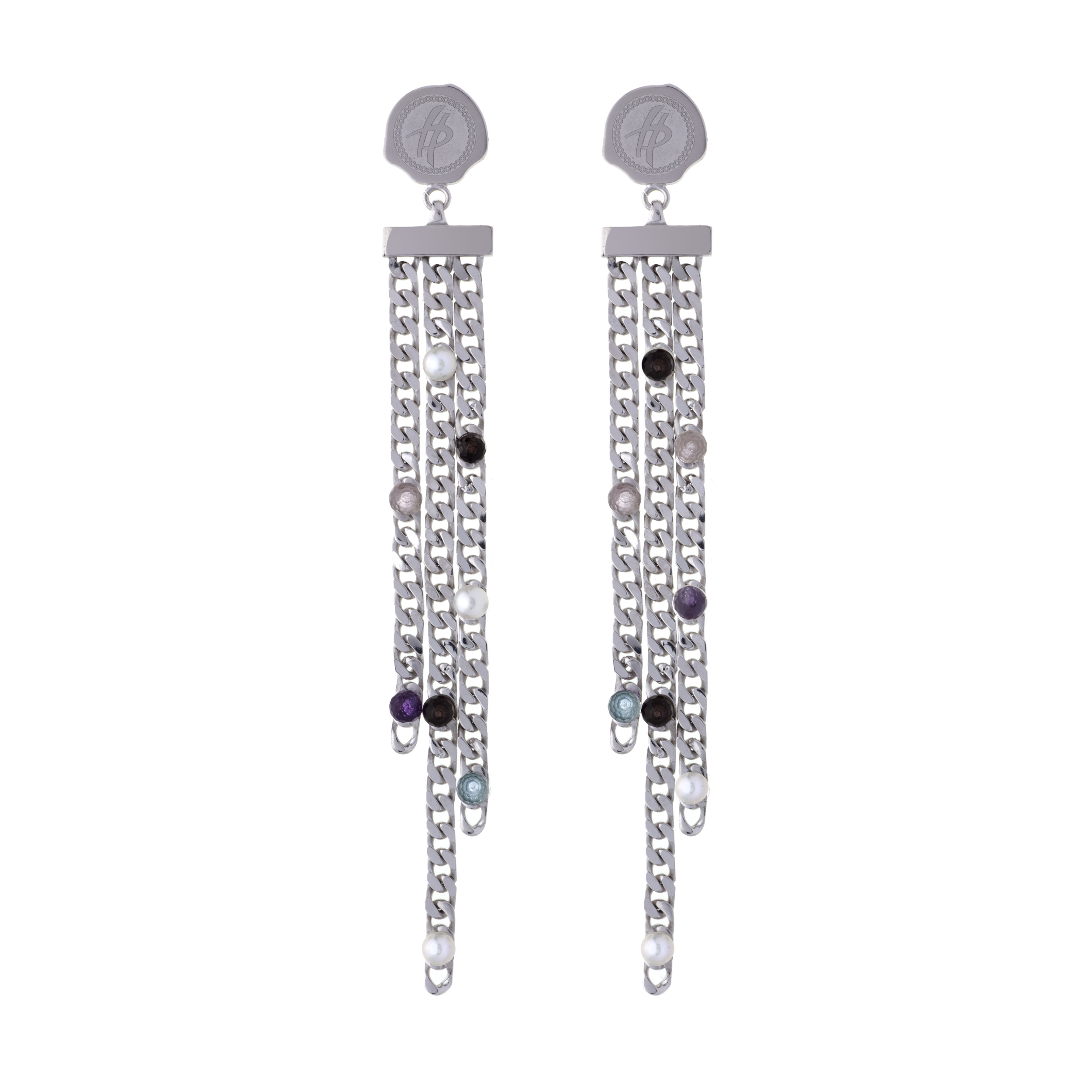 Orecchini Her Power in Argento e Pietre Naturali