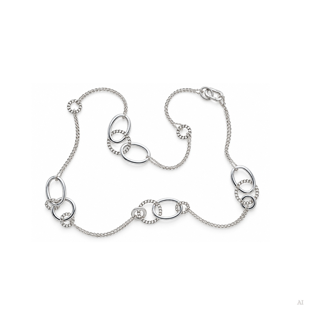 Collana All of Me Extra in Argento