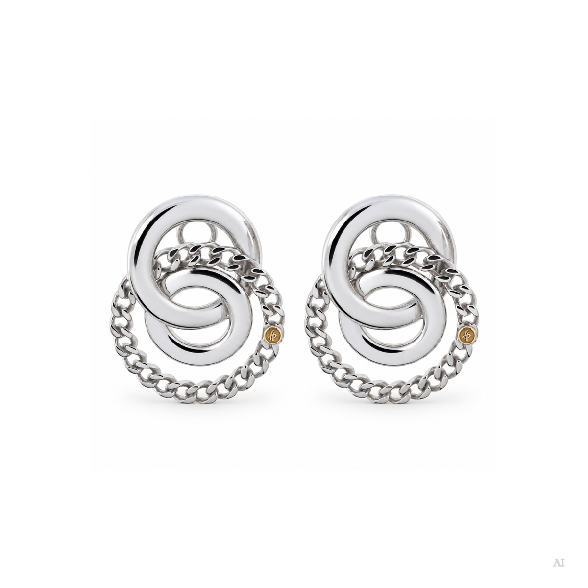 All of Me Earrings in Silver
