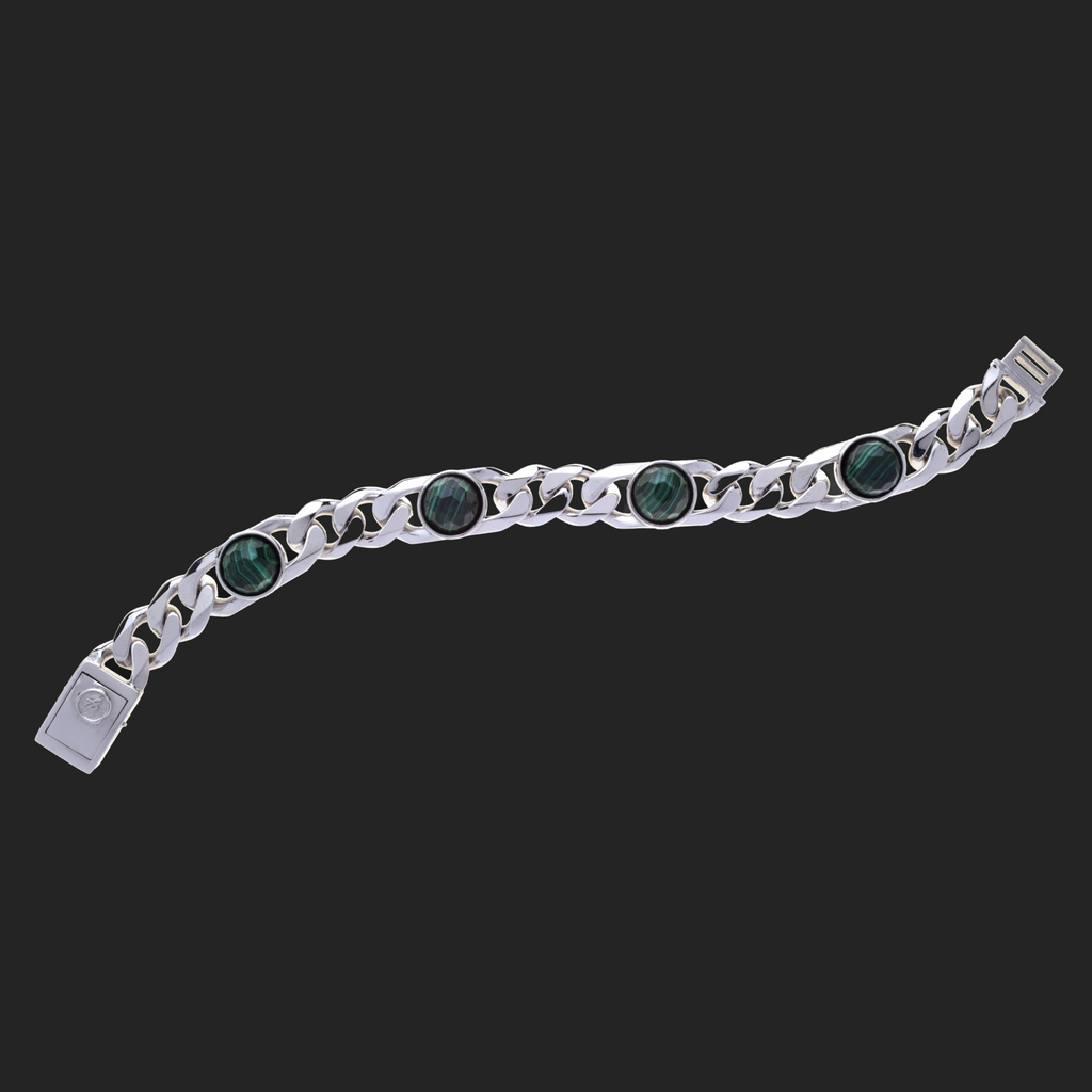 Charisma Bracelet in Silver and Natural Stone
