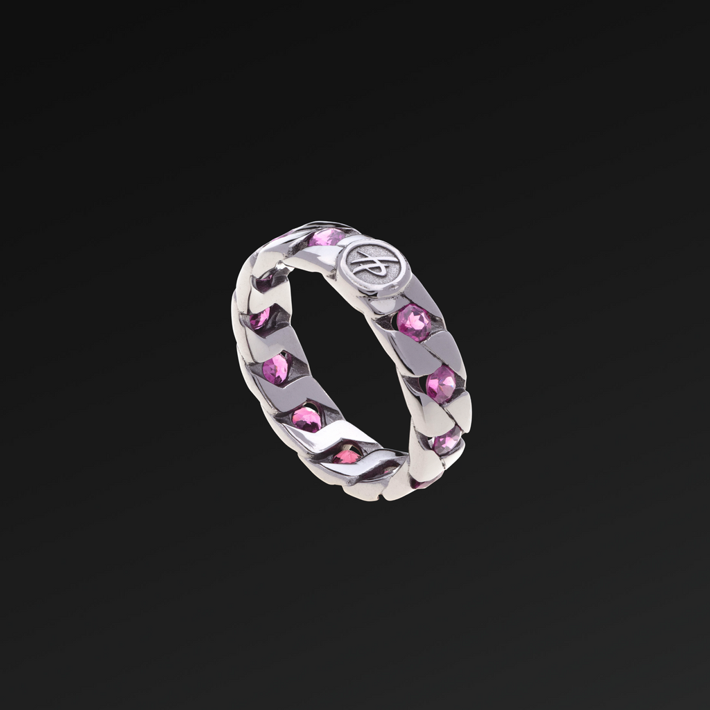 Anello Perfection in Argento e Zaffiri