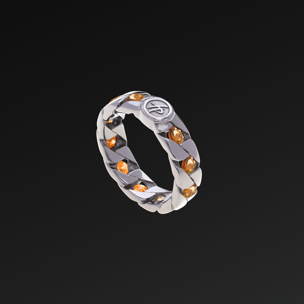 Anello Perfection in Argento e Zaffiri