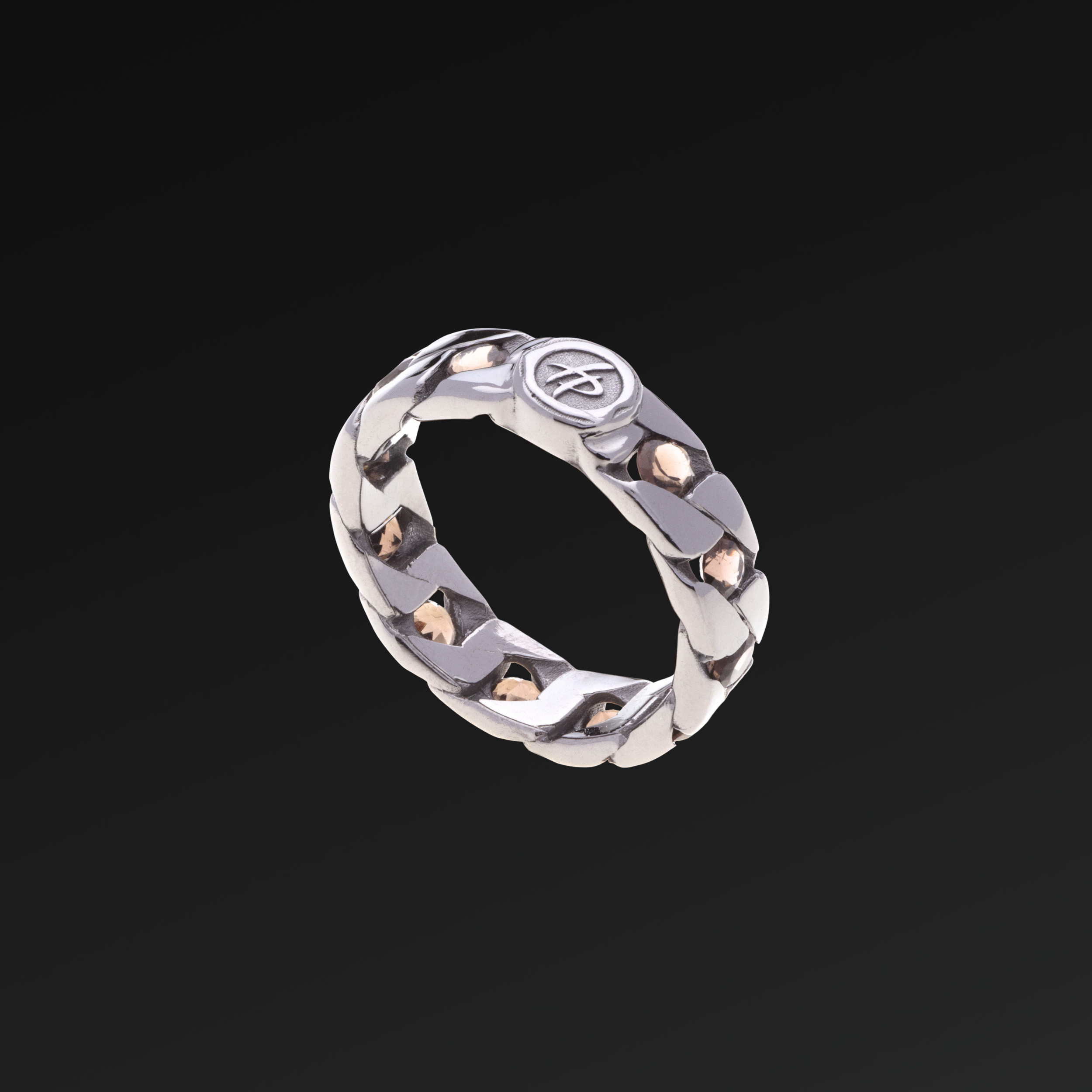 Anello Perfection in Argento e Zaffiri