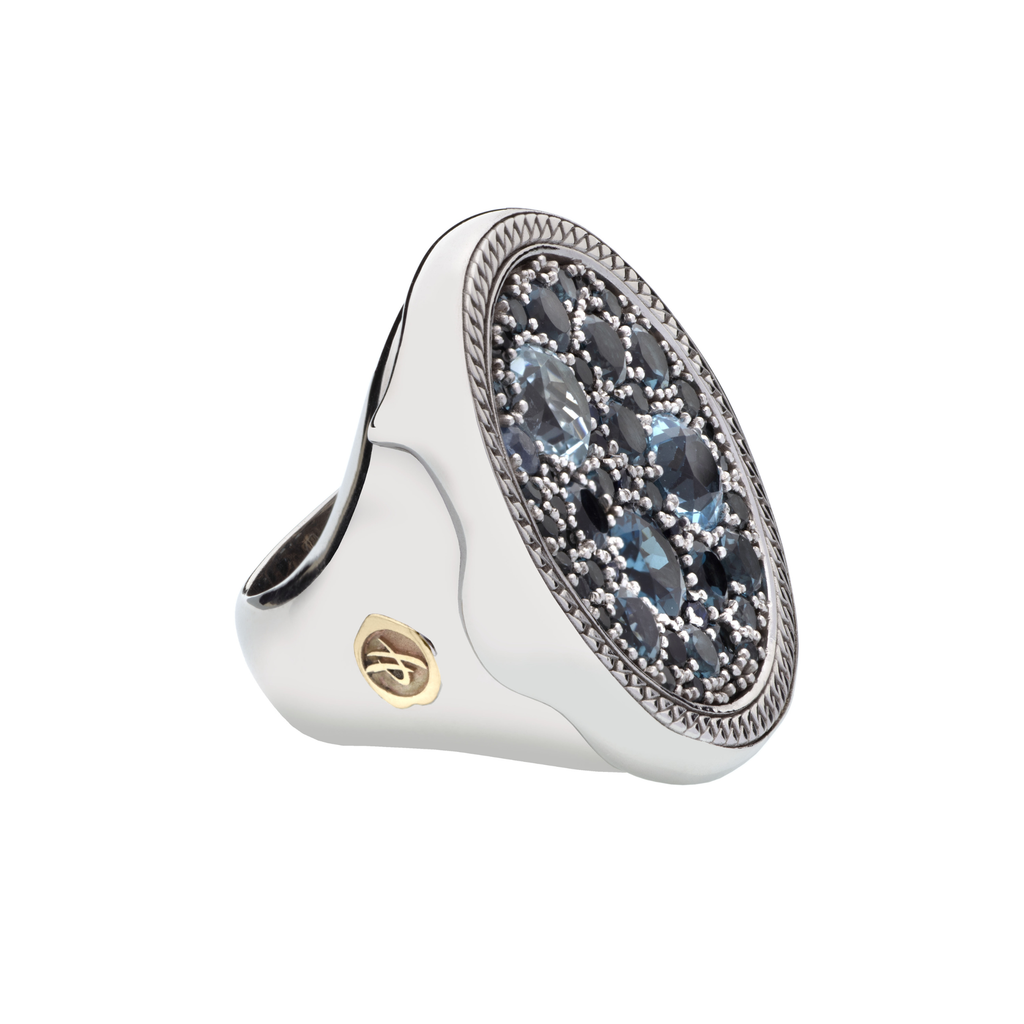 Anello Kosmos Maxi Pietre Naturali