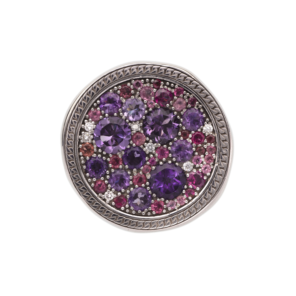 Anello Kosmos Maxi Pietre Naturali