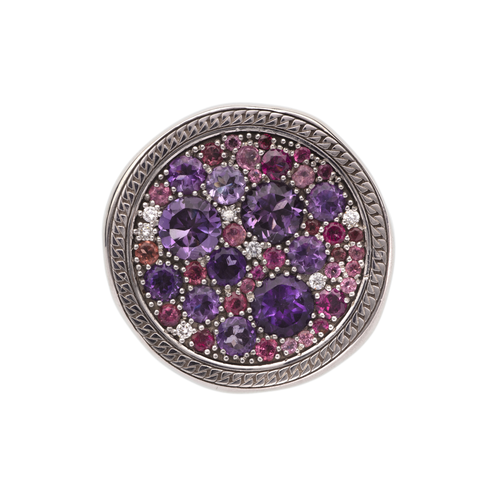 Kosmos Maxi Ring with Natural Stones