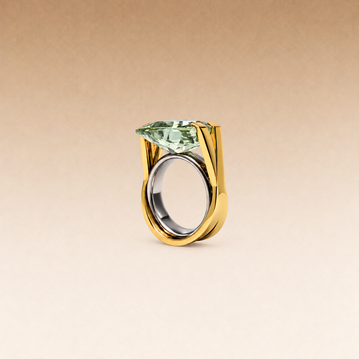 Anello Luminosity in Oro, Argento e Pietra Naturale 17