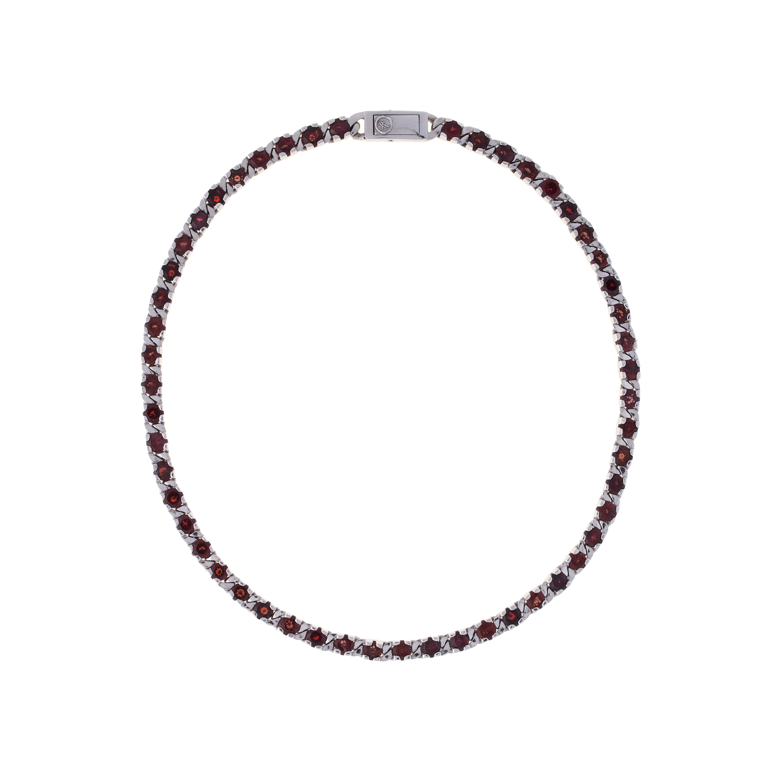 Collana Perpetual Love Tennis in Argento e Pietra NaturaleCitrino Madeira