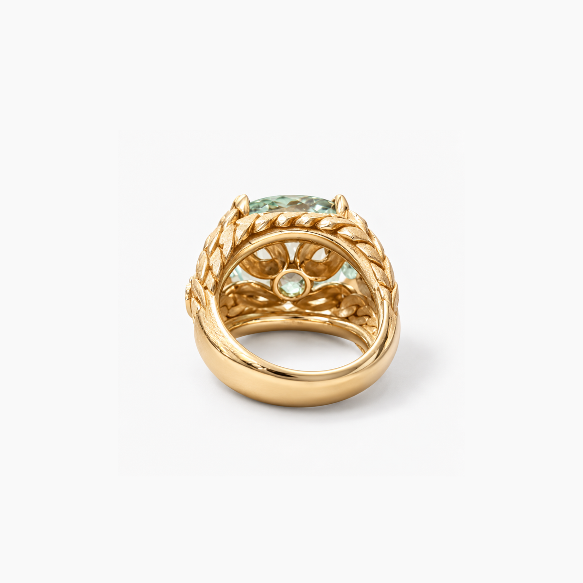 Her Power Ring in Gold and Natural Stone