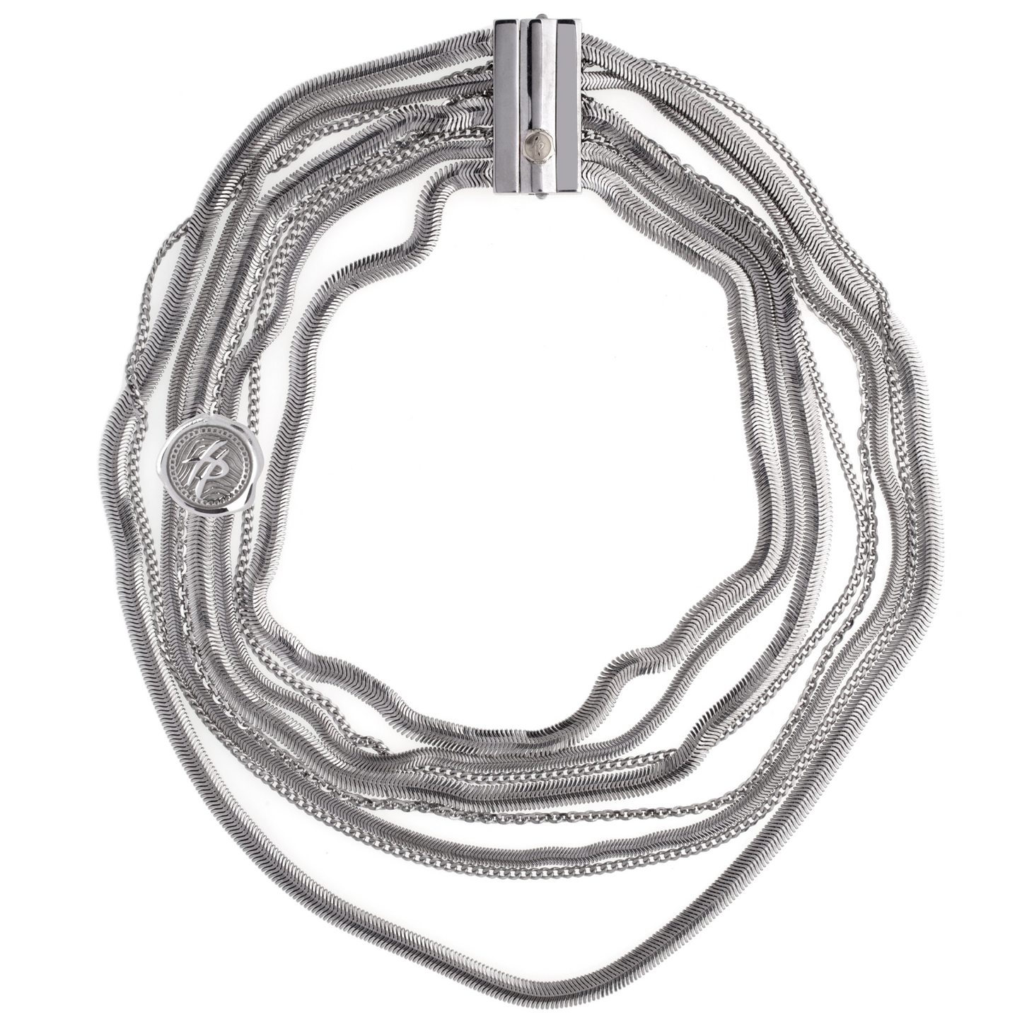 Girocollo Loving Strings in Argento