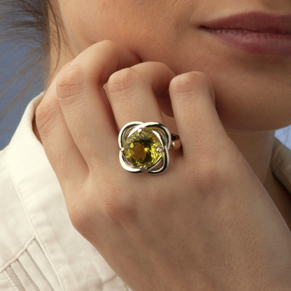 Anello Love Now in Argento e Pietra Naturale