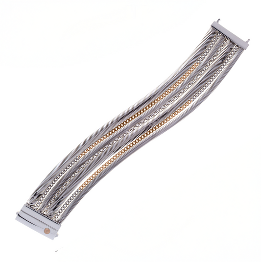 Bracciale Loving Strings in Argento