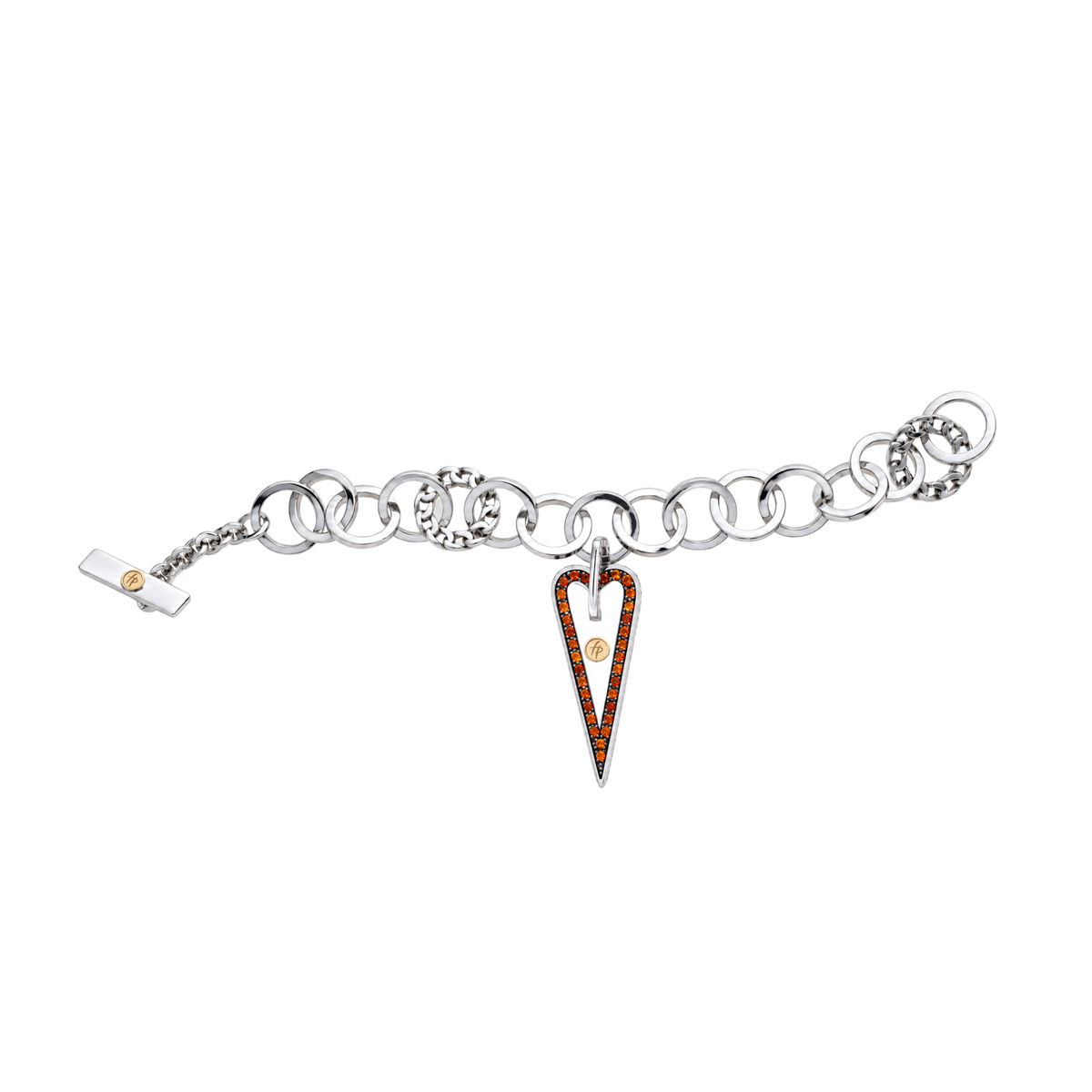 Bracciale Mystic Heart Argento e Pietre Naturali