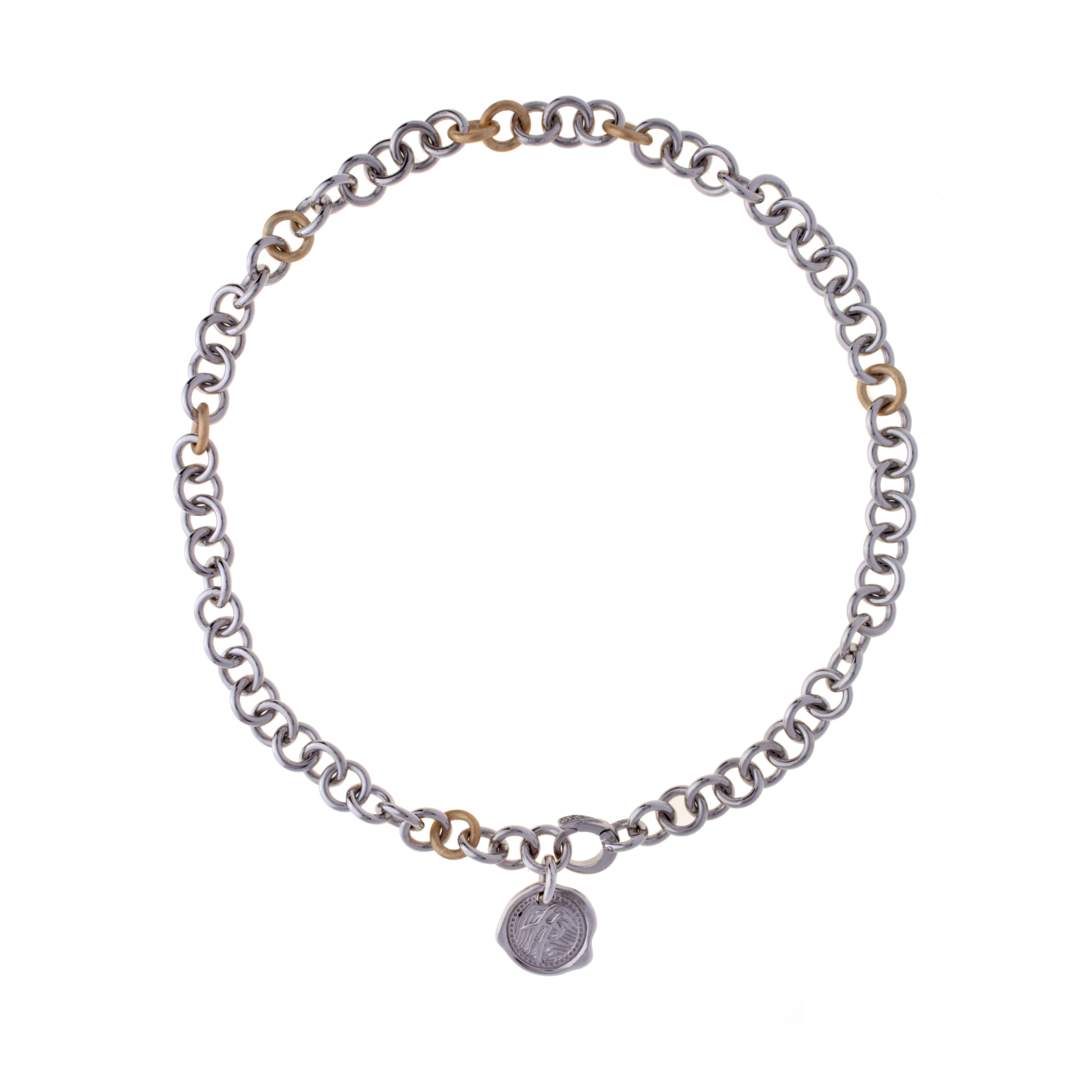 Collana Plot in Argento Oro e DiamantiDiamanti