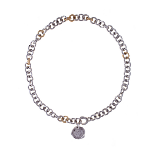 Collana Plot in Argento Oro e DiamantiDiamanti