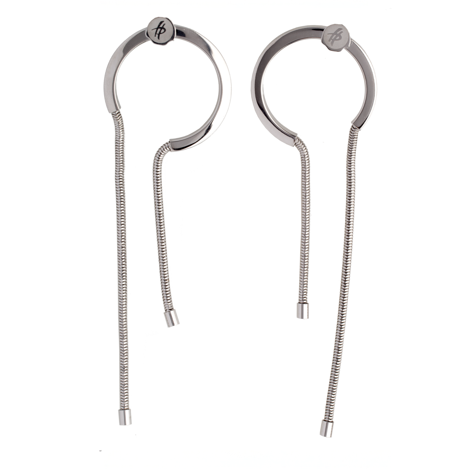 Orecchini Waves in Argento