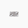 Glitter Ring in Silver and Rubies