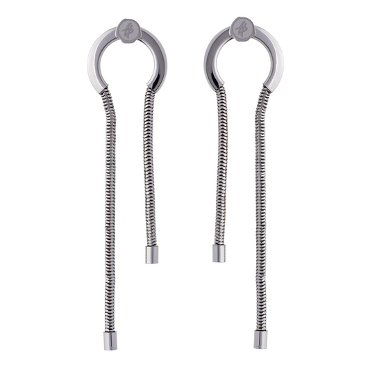 Orecchini Waves in Argento
