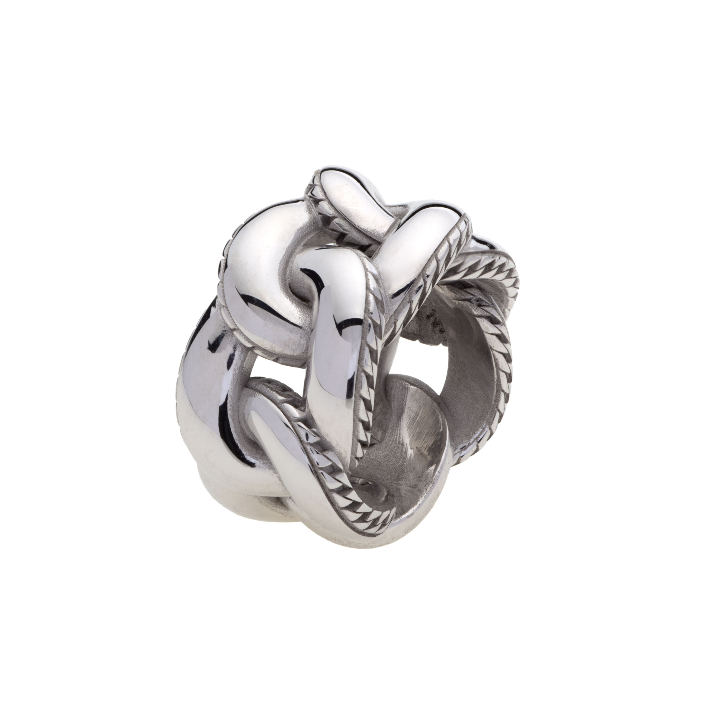 Anello Glitter in Argento