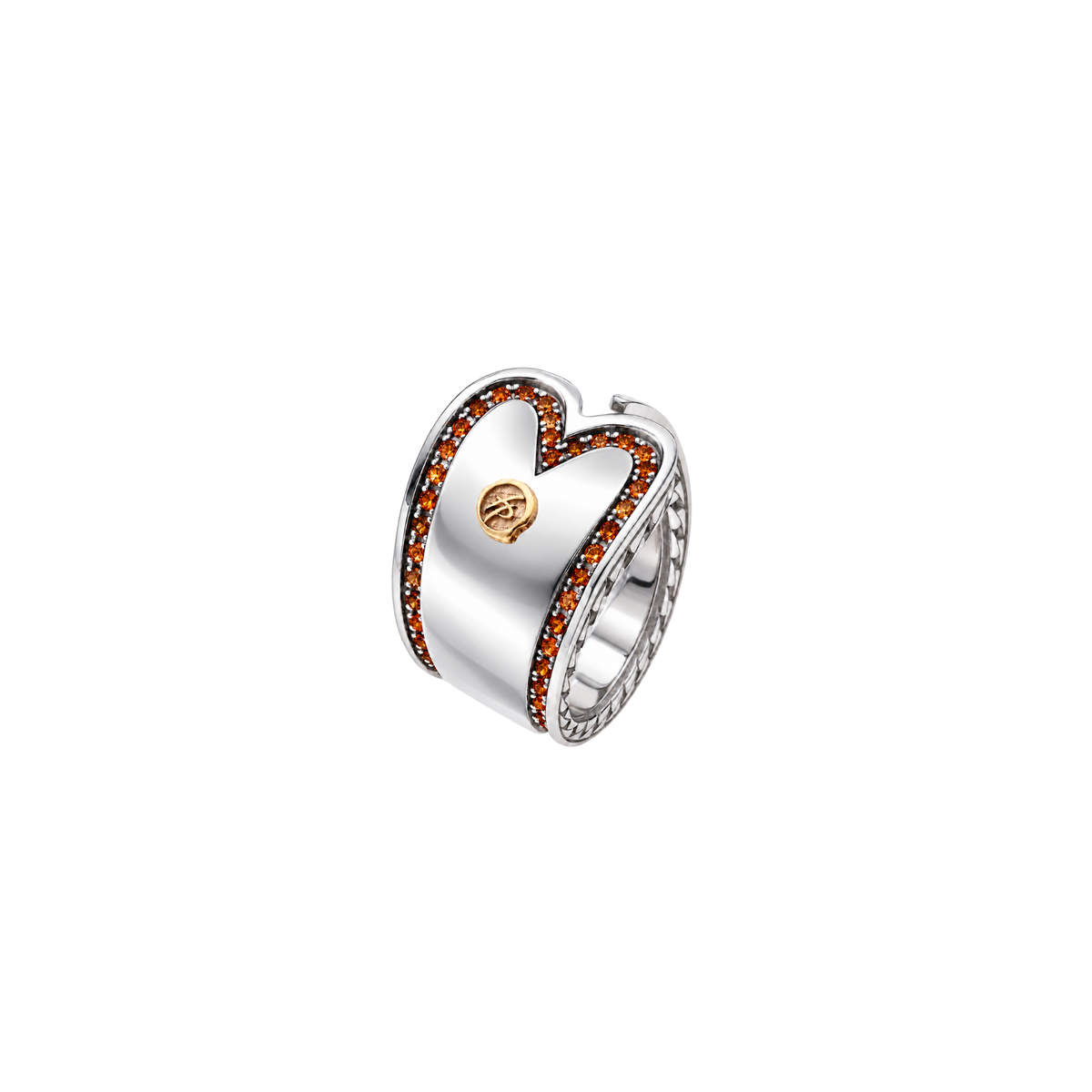 Anello Mystic Heart in Argento e pietre naturali