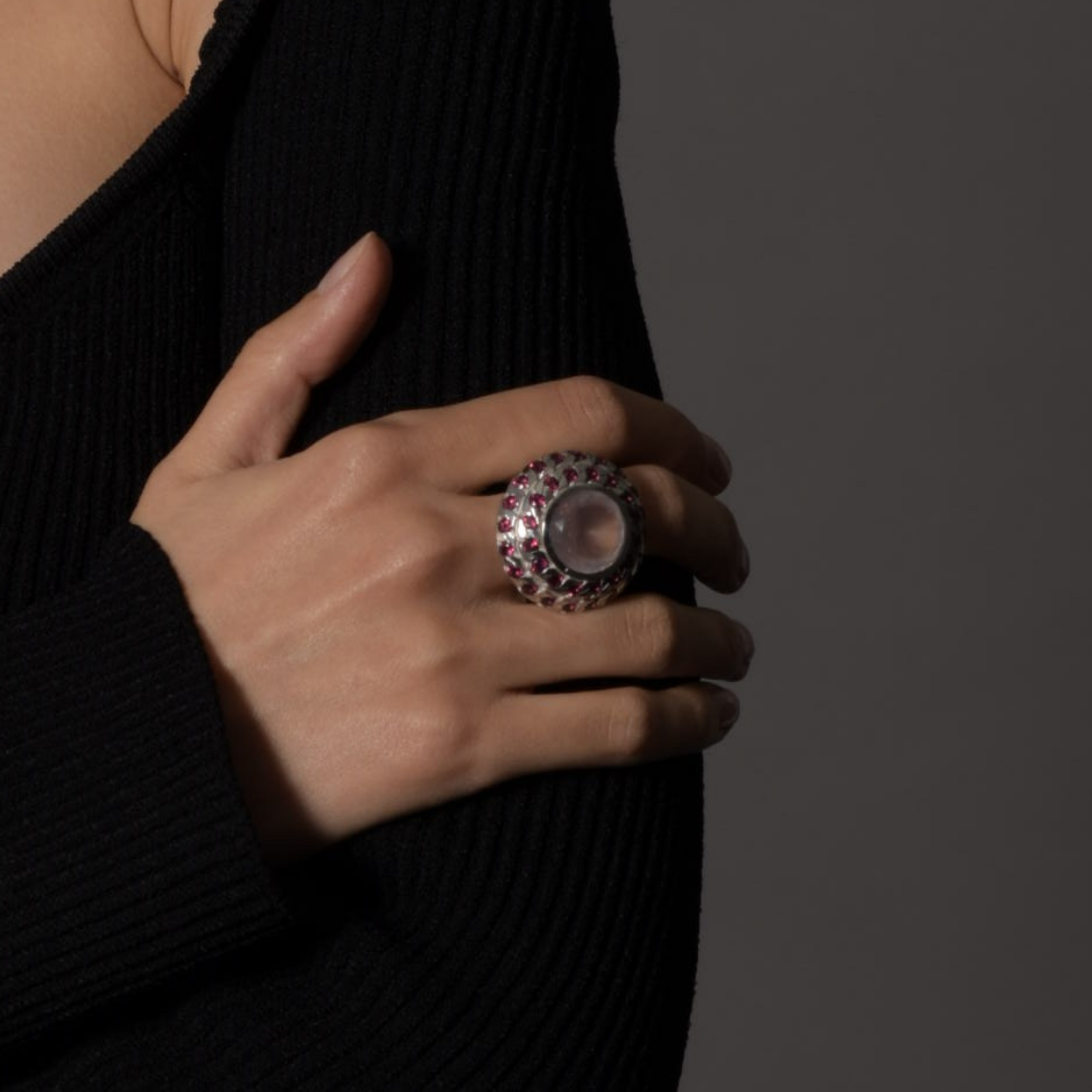 Power of Love Ring in Silver