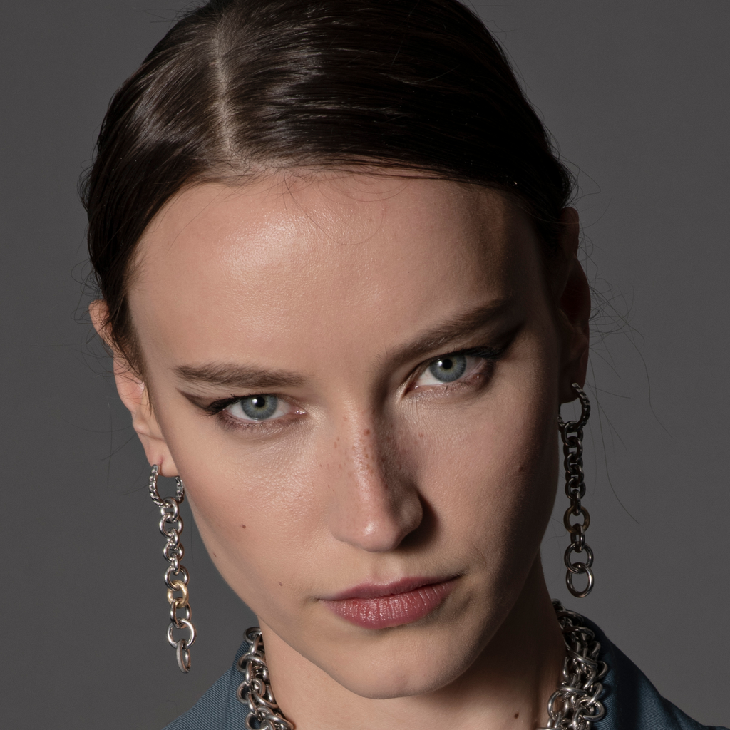 Orecchini Plot in Argento e Oro