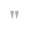 Orecchini Shining Heart Cuore in Argento e pietre preziose