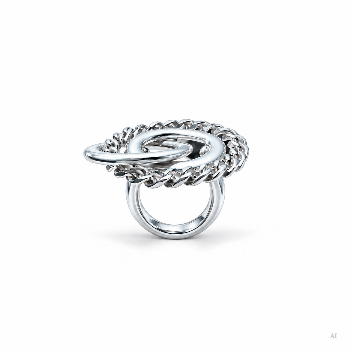 All of Me Ring in Silver