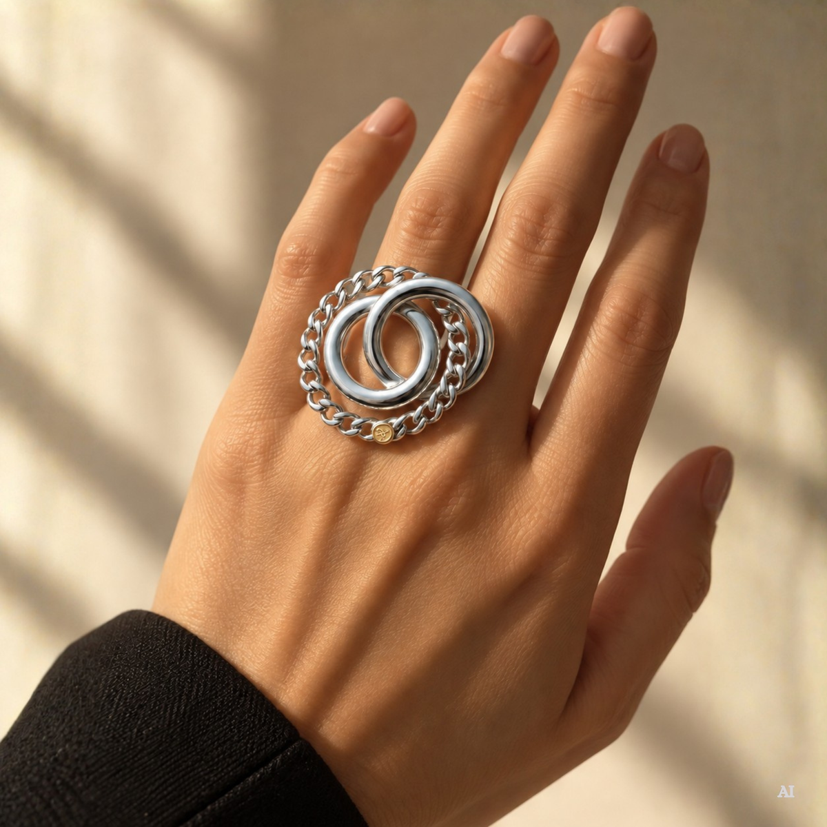 All of Me Ring in Silver