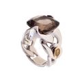 Anello Love Forever medio in Argento e Pietra Naturale