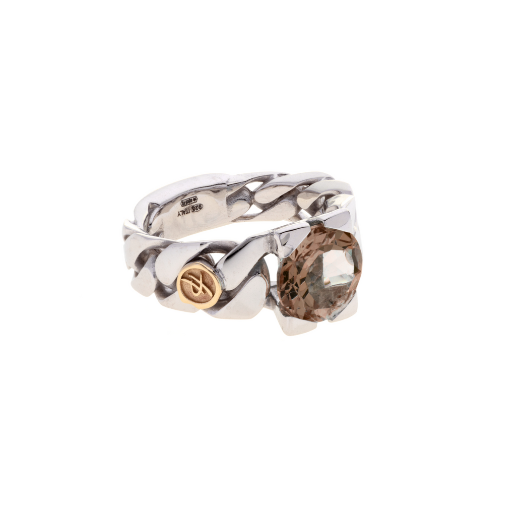 Anello Love Forever mini in Argento e Pietra Naturale