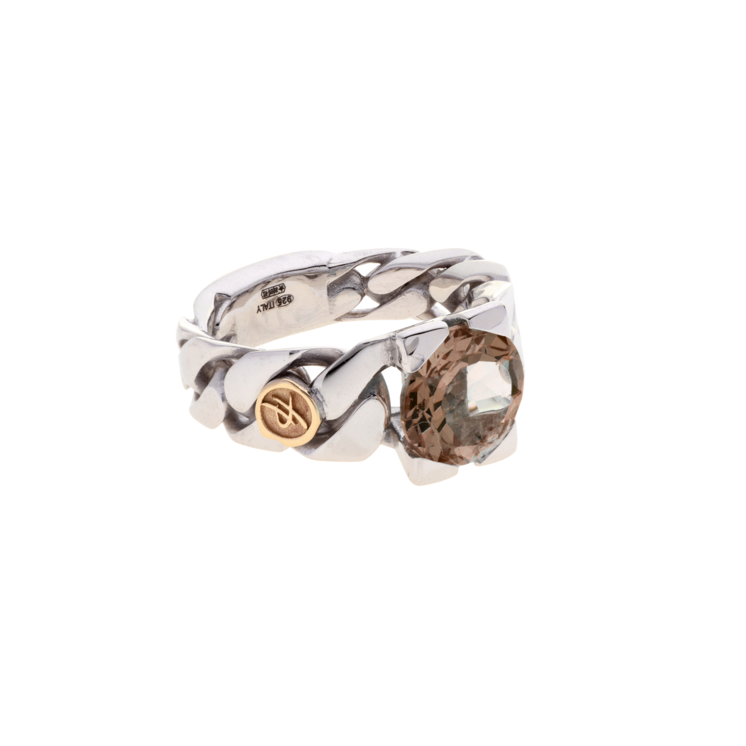 Anello Love Forever mini in Argento e Pietra Naturale