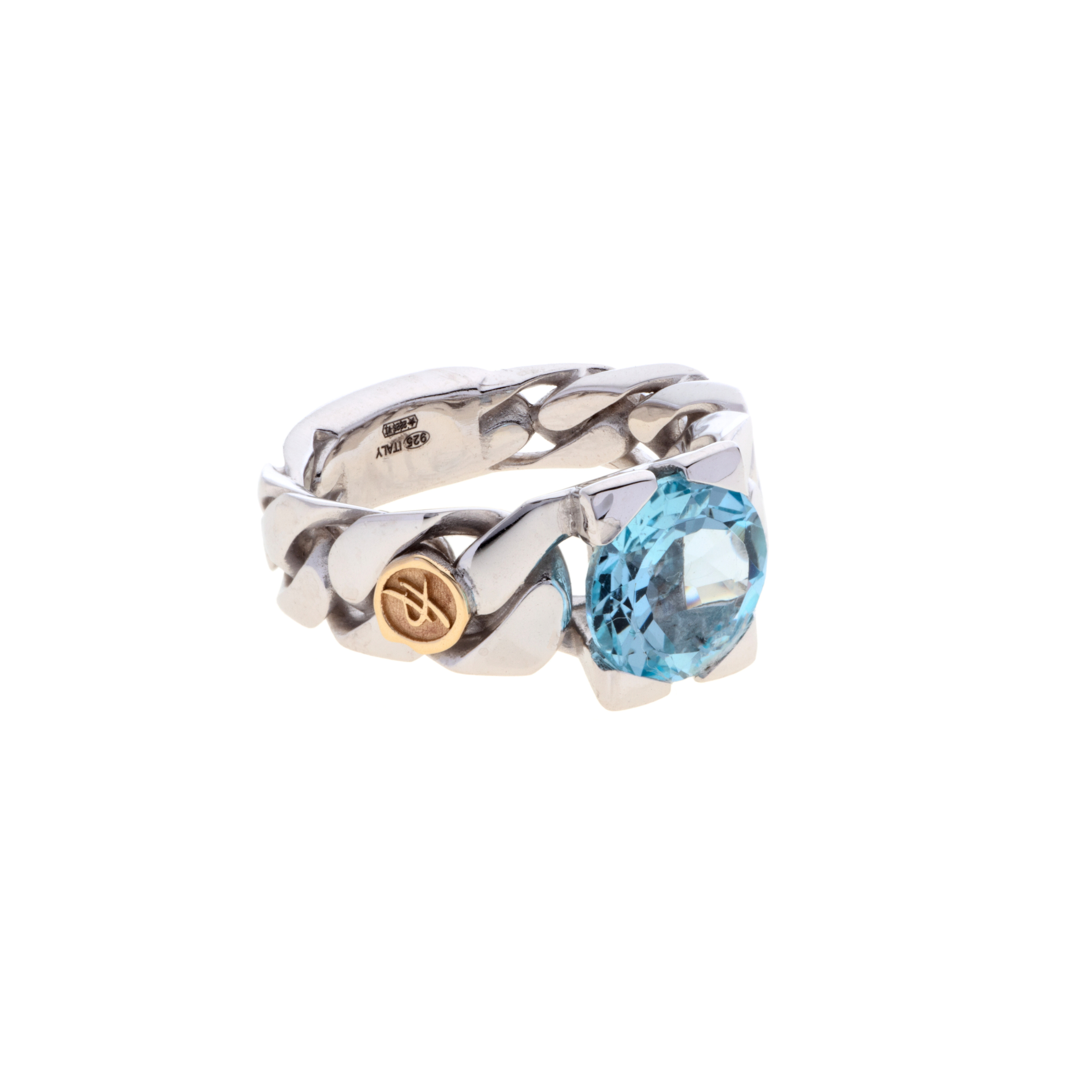 Anello Love Forever mini in Argento e Pietra Naturale