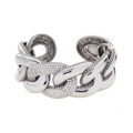 Bracciale Glitter in Argento e Diamanti 1 fascia