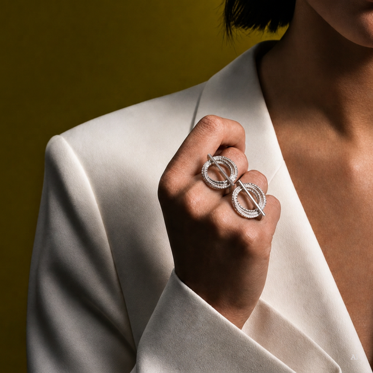 Bright Minds Ring in Silver