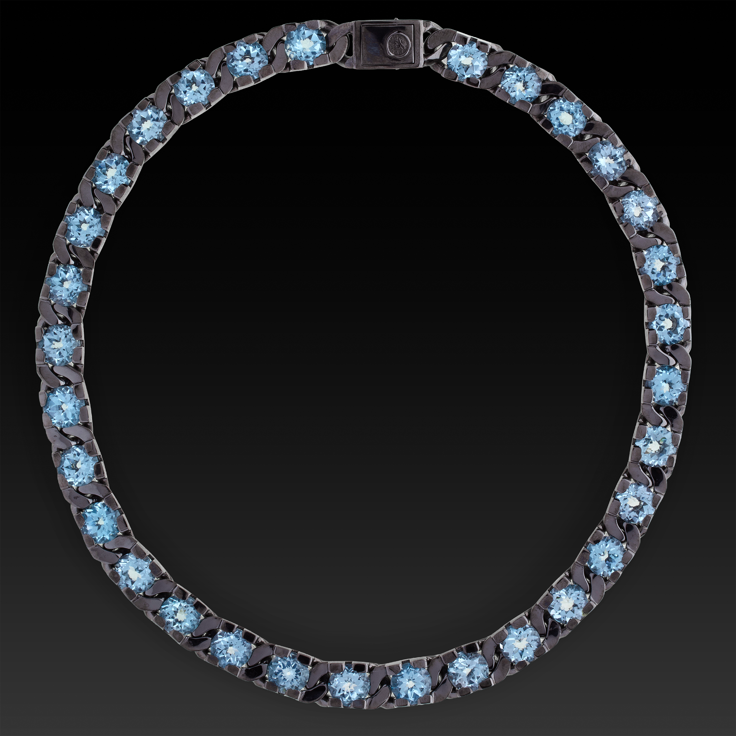 Collana in Argento con Pietre Naturali