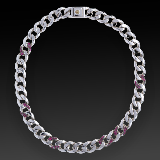 Collana in Argento e Pietre Naturali