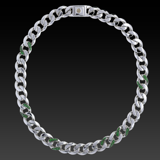 Collana in Argento e Pietre Naturali