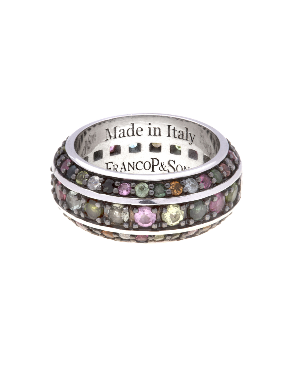 Anello Success in argento e pietre naturali